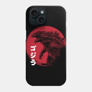 Red Sun Kaiju Phone Case