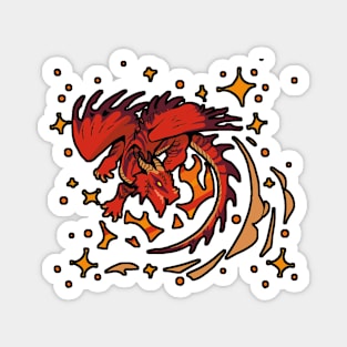 Red Dragon Magnet