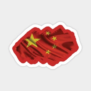 Chinese Flag Magnet