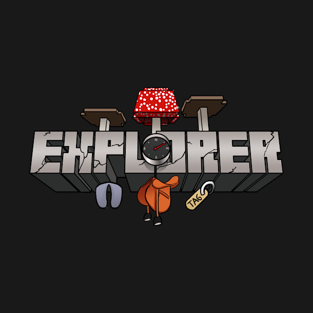 Disover Minecraft Explorer - Minecraft - T-Shirt