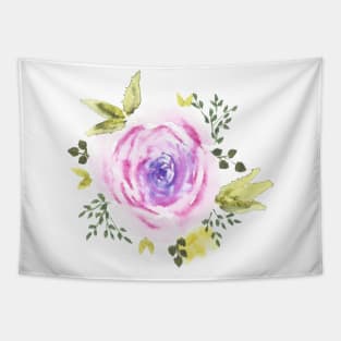 Pink Rose Tapestry