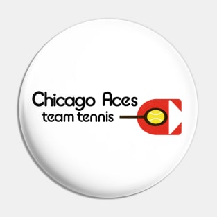 Defunct Chicago Aces WTT Team Tennis 1975 Pin