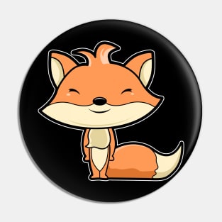 Cute Baby Fox Pin