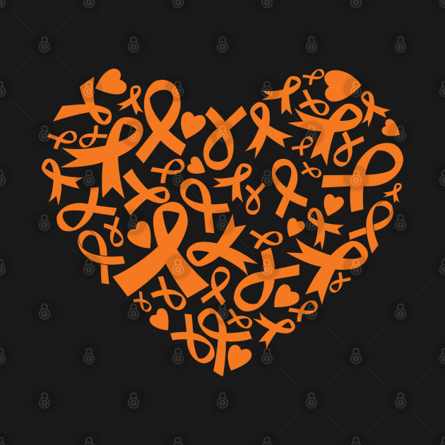 Heart of Awareness - Orange by CuteCoCustom