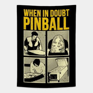 When In Doubt Pinball Tapestry