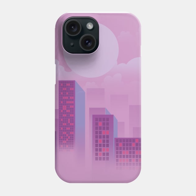 City Skyline Phone Case by nickemporium1
