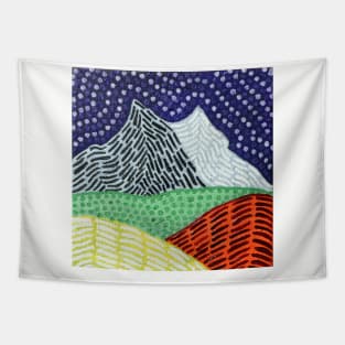 Mini Mountain Tapestry
