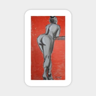 Posture 5 - Female Nude Magnet