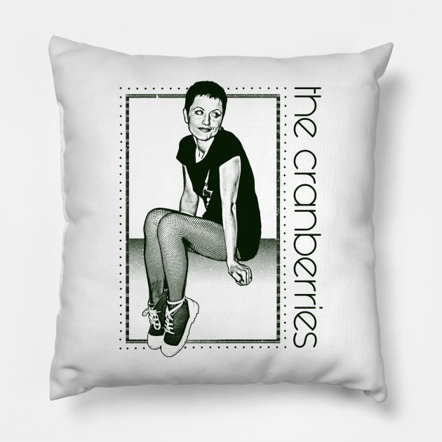 The Cranberries -- Retro Design Pillow by feck!