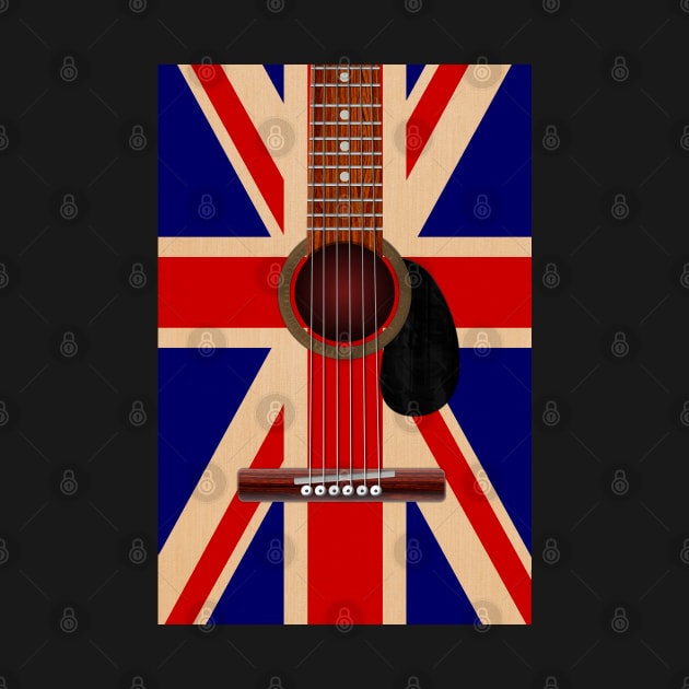 Union Jack Guitar by Packrat