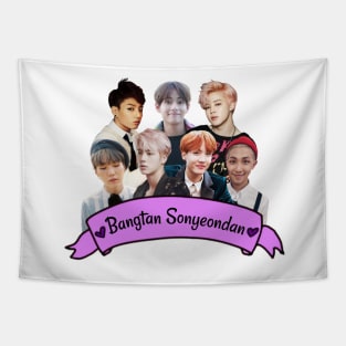 Bangtan Sonyeondan Tapestry