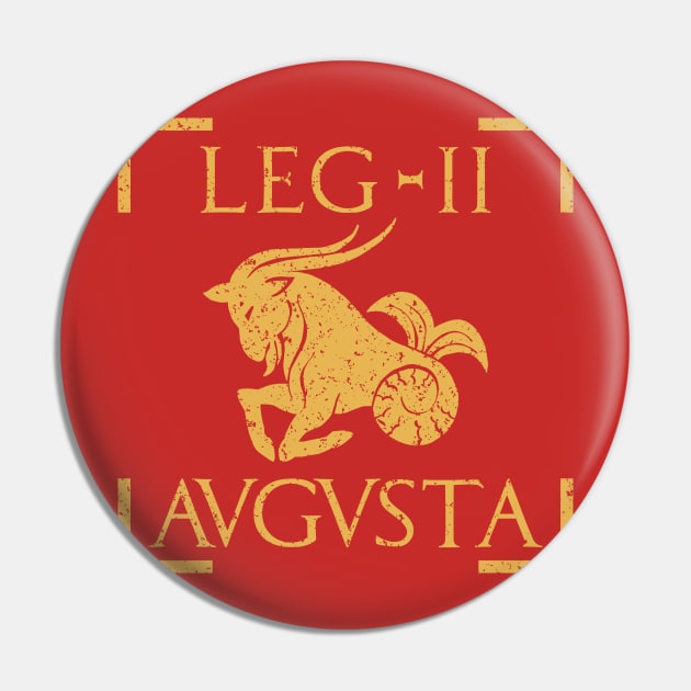Legio II Augusta Capricornus Emblem Roman Legion Pin by zeno27
