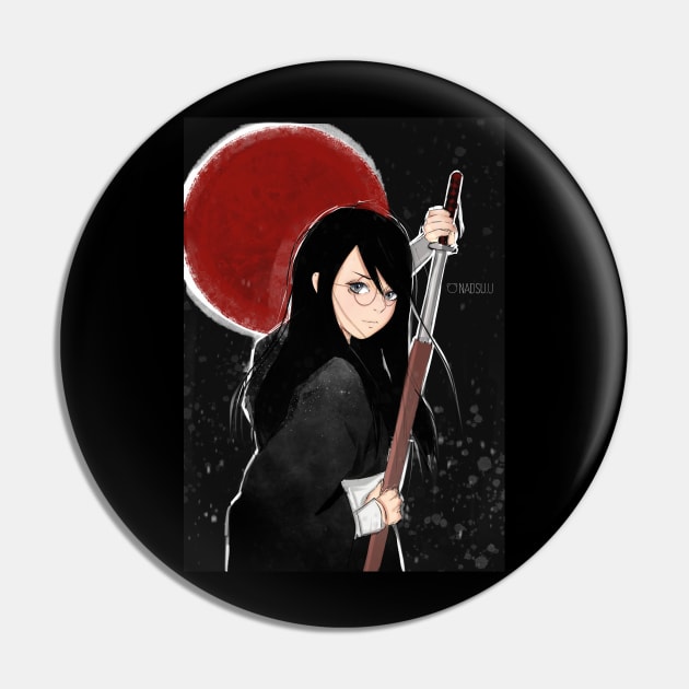 Samurai anime girl Pin by nadsu.u