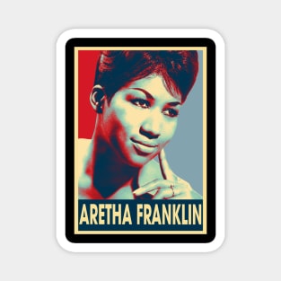 Respect Queen Franklin Iconic Tee Magnet