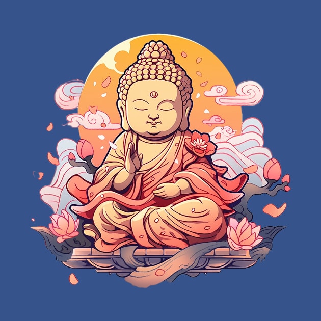 buddha by piratesnow