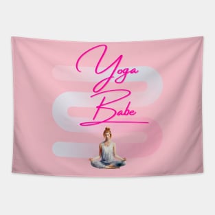 Yoga Babe Tapestry