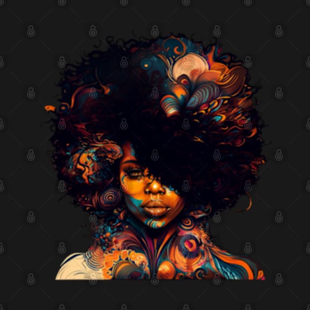 afro vintage style by teehood