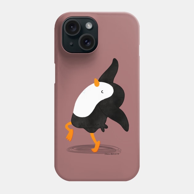 Dancing Penguin 3 Phone Case by thepenguinsfamily