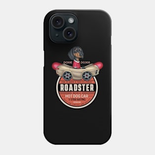 Dachshund Roadster Hot Dog Car Phone Case