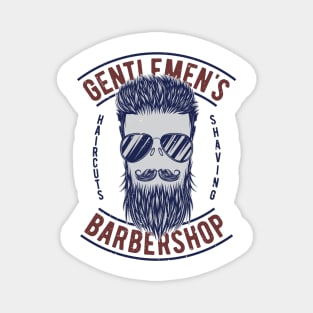 Gentlemen's Barbershop Magnet