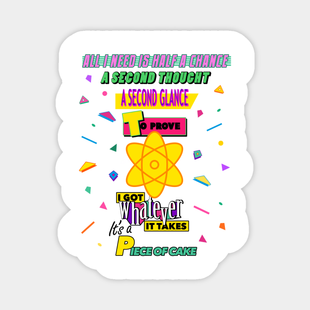 It S A Piece Of Cake A Goofy Movie Sticker Teepublic Uk It S A Piece Of Cake A Goofy Movie Sticker Teepublic Uk