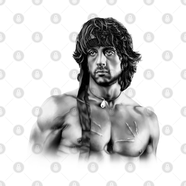 Sylvester Stallone by Betafoin