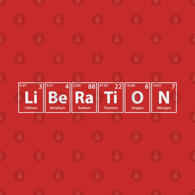 Liberation (Li-Be-Ra-Ti-O-N) Periodic Elements Spelling by cerebrands