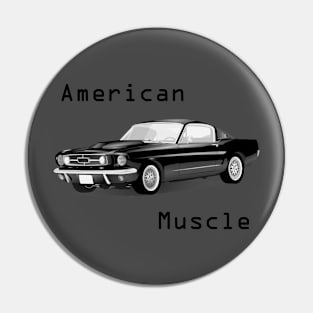 American Muscle Pin