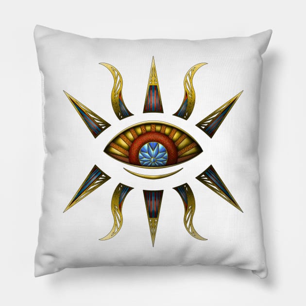 Third Eye Pillow by GodxanGalactic