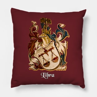 Libra Coat-of Arms Pillow