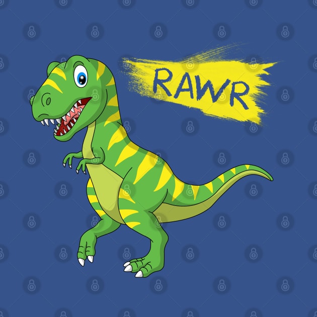 Dino Rawr by Rikudou