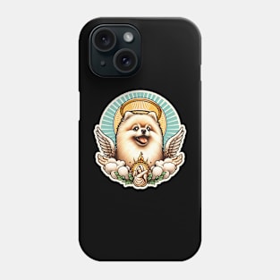 Pomeranian Saint Phone Case
