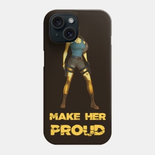 Lara Croft (Tomb Raider) | "Make Her Proud" Collection Phone Case