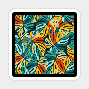 Floral Pattern Magnet