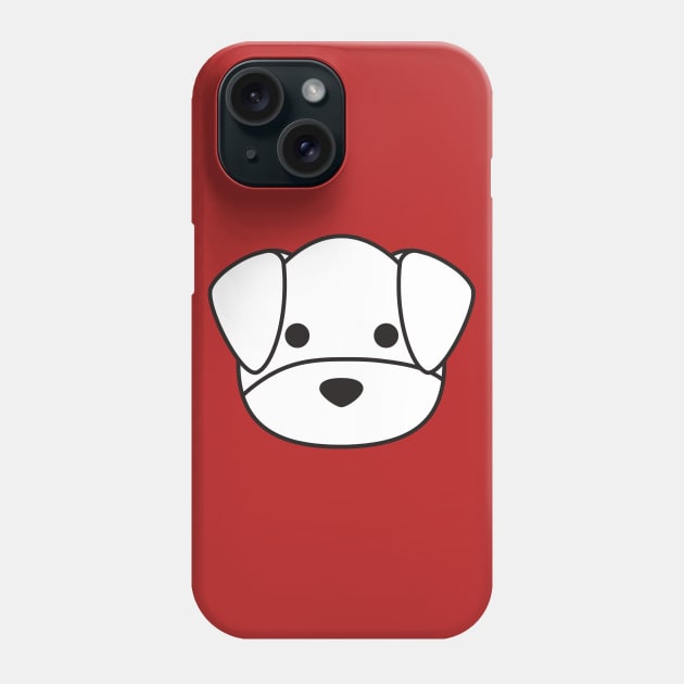 cute dog face Phone Case by MNZStar