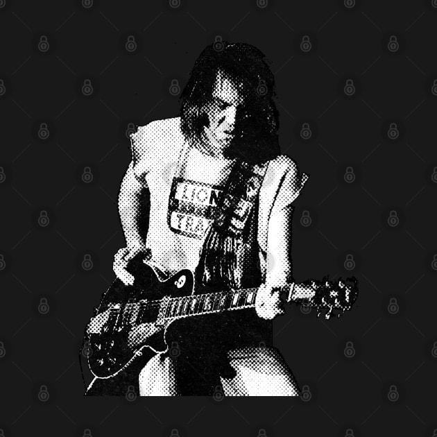 Neil Young Halftone by Resdis Materials