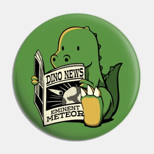 Dinosaur Meteor Jurassic News by Tobe Fonseca Pin