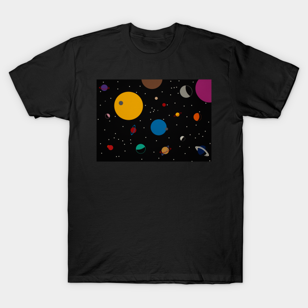 Outer Space - Space - T-Shirt