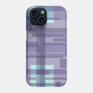Pastel Blurred Geometric Pattern Phone Case