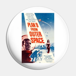 Plan 9 From Outer Space Pin