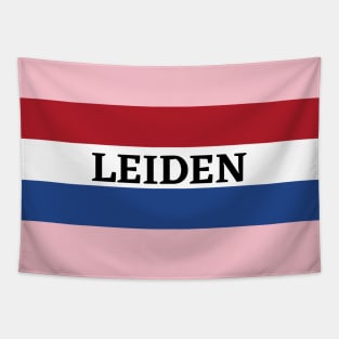 Leiden City in Dutch Flag Tapestry