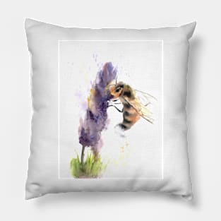 Bee and Thistle Pillow