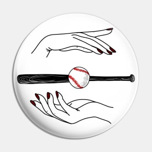 Game of baseball Pin