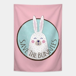 Save The Bunnies Tapestry