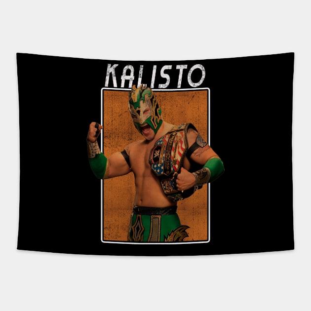 Vintage Wwe Kalisto Tapestry by The Gandol