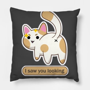 Naughty Cat Pillow