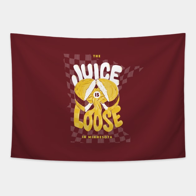 The Juice Is Loose Tapestry by mjheubach
