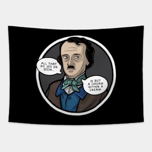 Edgar Allan Poe Tapestry