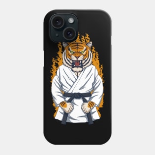 Karate Tiger Fighter Phone Case
