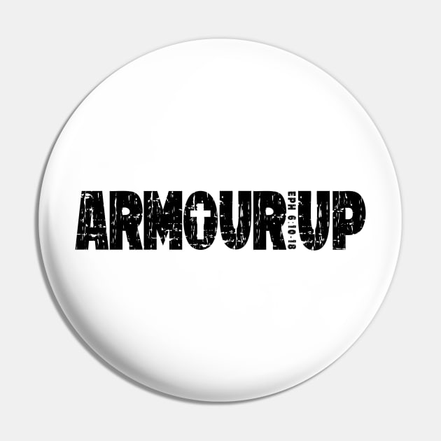 Armour Up Pin by mikepod